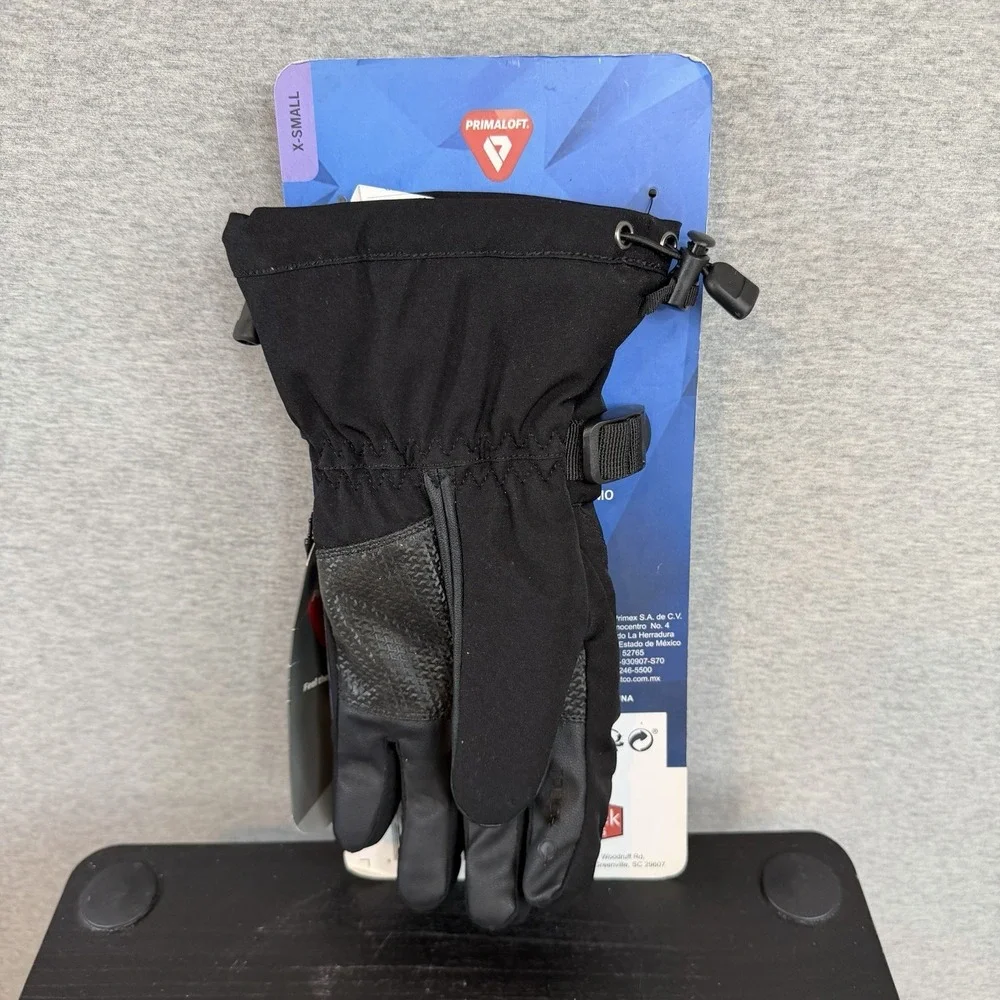 Reusch Ski Gloves XS Black Waterproof Insulated Touchscreen Anti-Slip Wrist